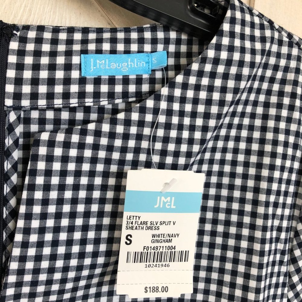 J. McLaughlin Letty Bell Sleeve Dress NWT Small - Picture 5 of 8